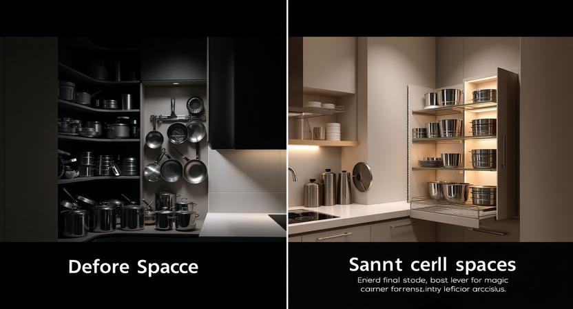 Smart Corner Solution Accessories for Your Kitchen 1 Smart Corner Solutions for Kitchens