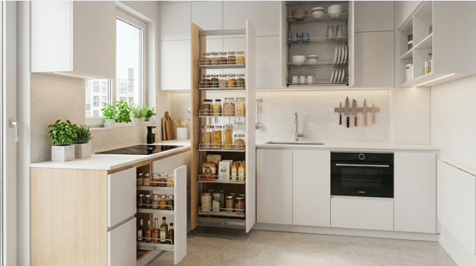 Modern Modular Kitchen Accessories for Smart Storage Tips 1 Modern Modular Kitchen