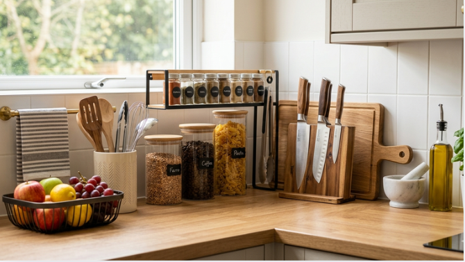 Top Home Kitchen Accessories for a Stylish, Organized! 2 home kitchen accessories