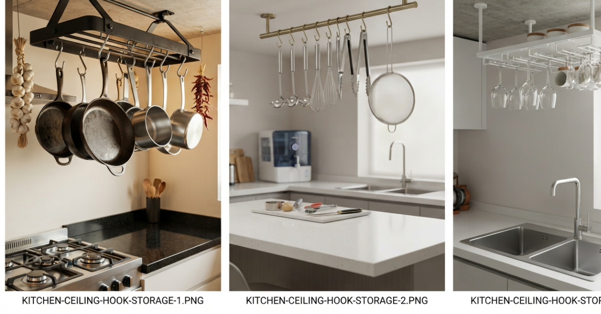 Ceiling Hook for Kitchen Storage for Modern BD Kitchens 5 KITCHEN-CEILING-HOOK-STORAGE-1.PNG