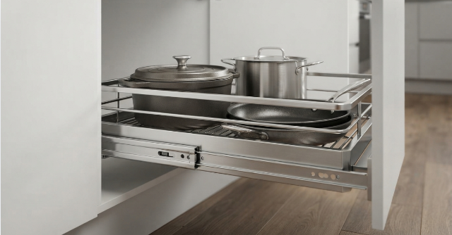 Smart Cabinet Organization Accessories for Modern Kitchens 2 Maximize tight cooking spaces with clever hidden kitchen storage ideas. Discover the latest trends cabinet materials and smart hardware solutions for your home 1