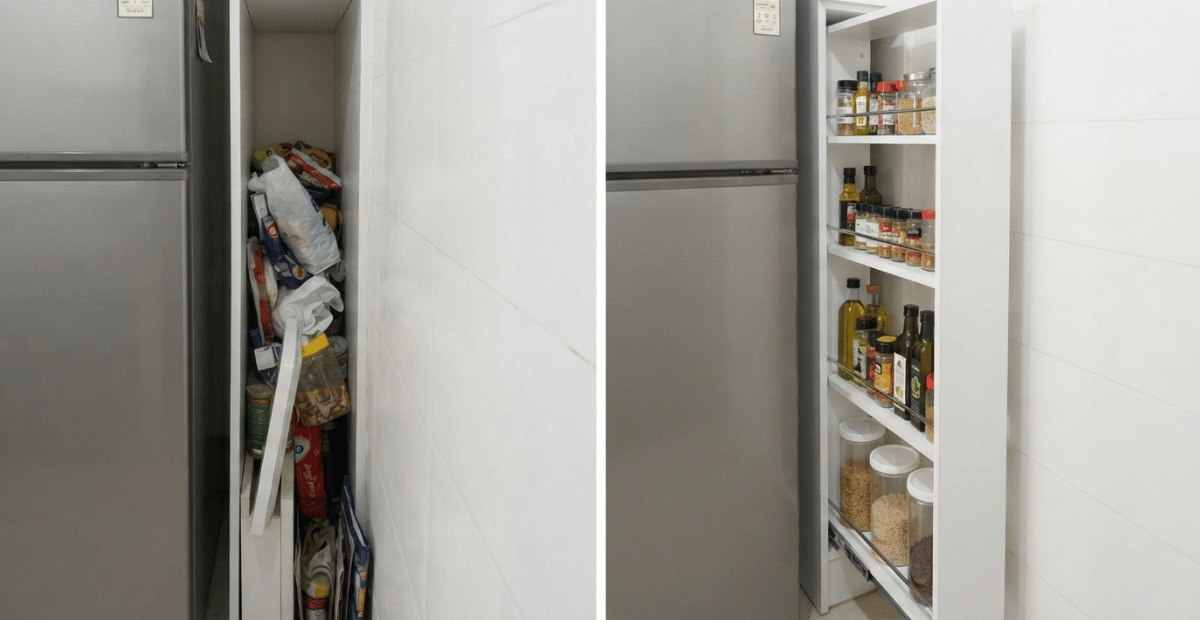 Skinny Pantry Cabinet Ideas to Maximize Kitchen Storage 1 Skinny Pantry Cabinet Ideas for Kitchen Storage