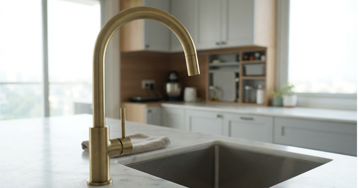 Best Brass Kitchen Faucet for Modern Homes: Buying Guide (2026)