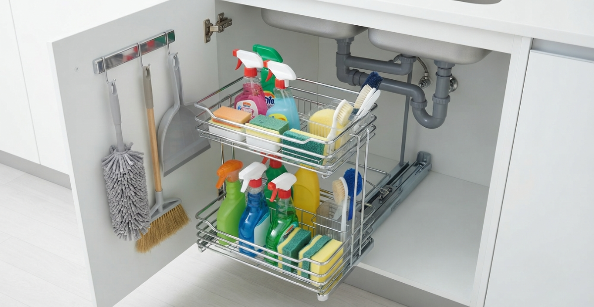 Best Cleaning Tool Organizer for a Neat Home Storage Tips 2 best cleaning tool organizer.jpg