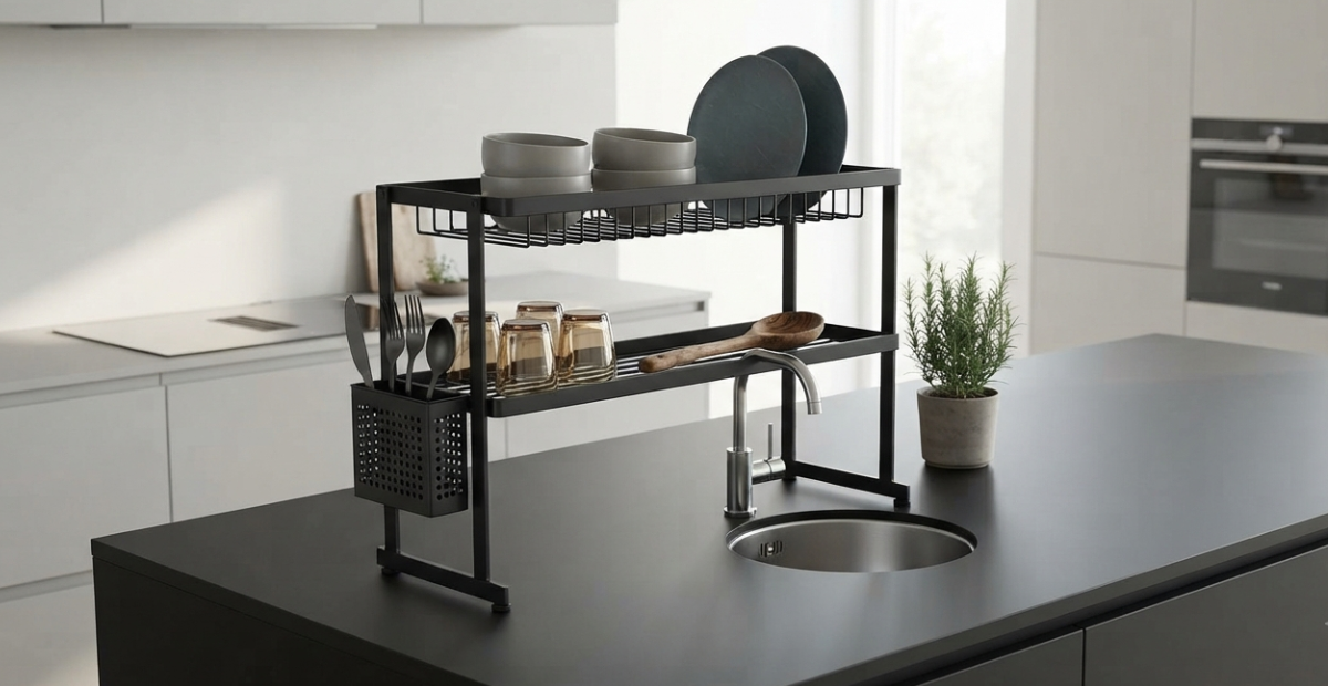 Best Dishes Sink Rack Ideas for a Clutter-Free Kitchen 2026 2 best dishes sink rack space saving bangladesh.jpg