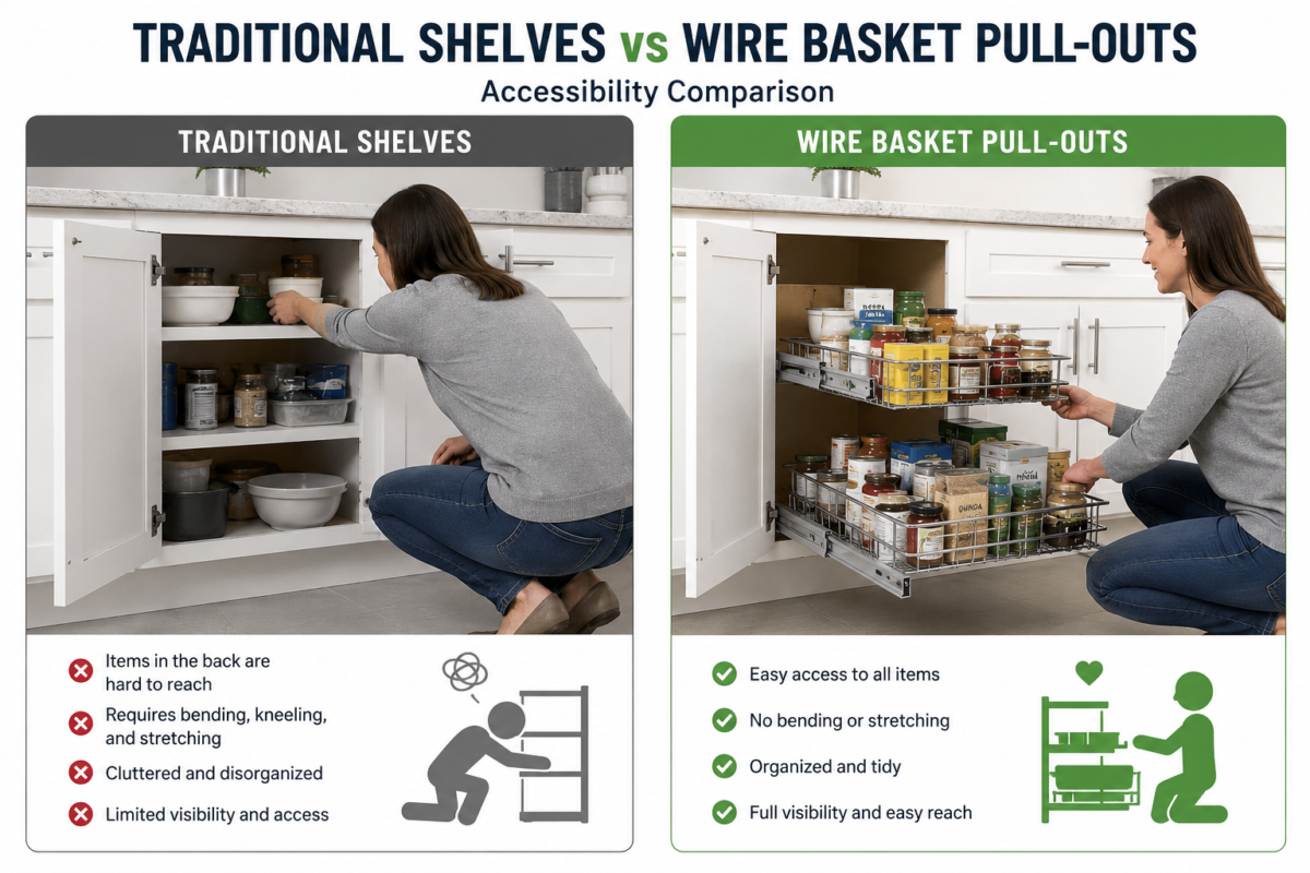 Wire Basket Kitchen: Smart Storage Ideas for Every Home 2 image 2