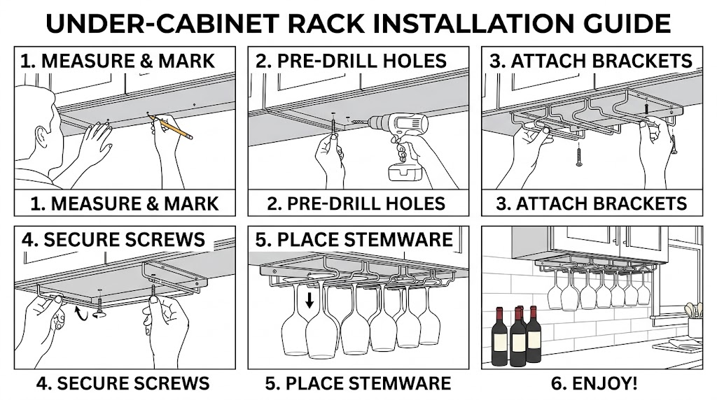Wine Glass Holder: Smart Storage Ideas for Every Kitchen 2 image 30