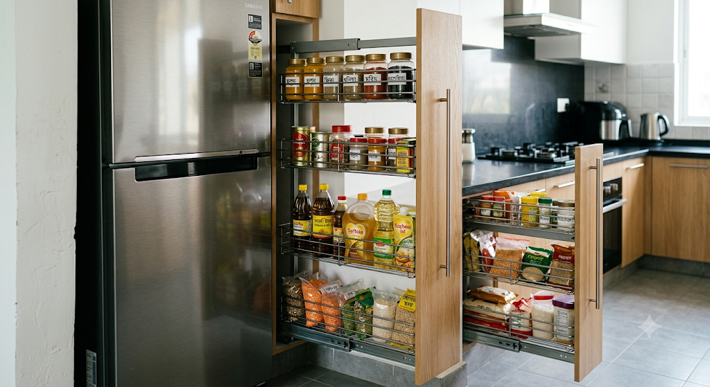 Slim Kitchen Pantry Cabinet Ideas for Small Kitchen 2 image 32