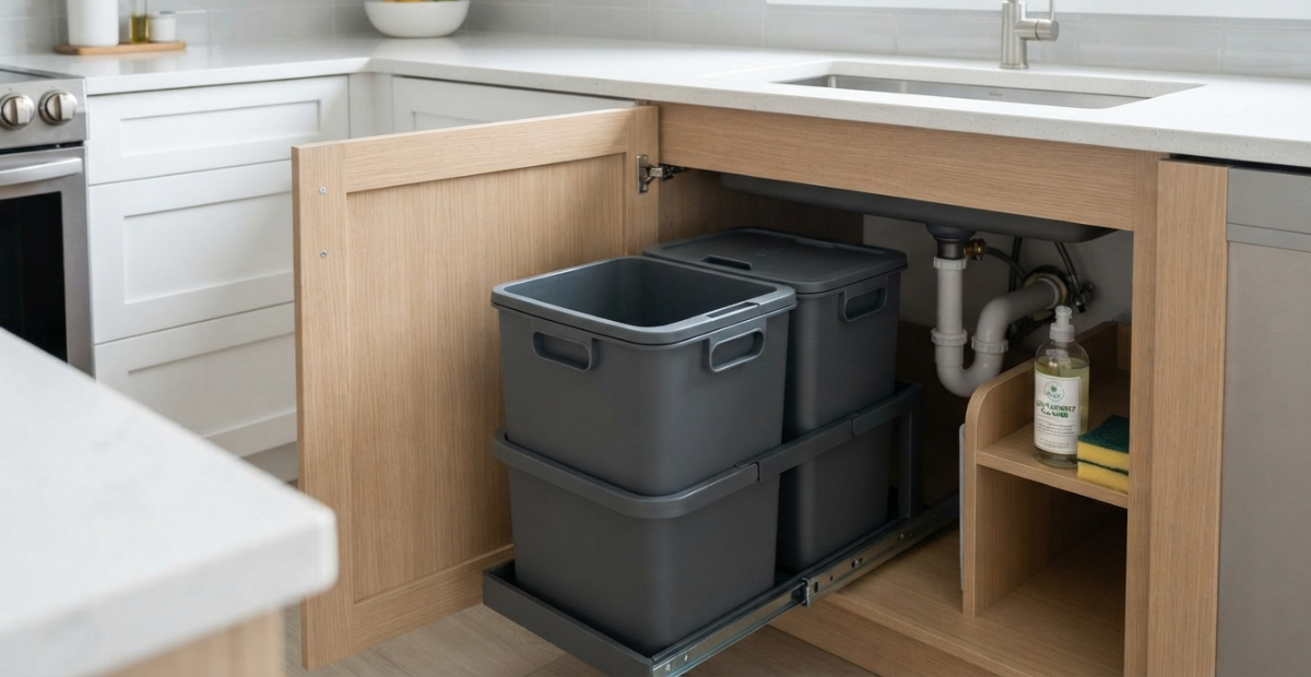 Kitchen Cabinet Dustbin: Best Space-Saving Guide (2026)