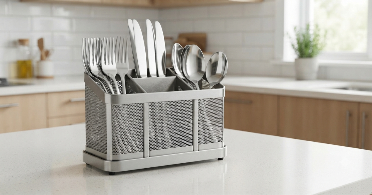 stainless steel cutlery holder stand kitchen organization.jpg