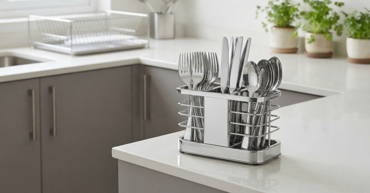Best Stainless Steel Cutlery Holder Stand for Kitchen (2026 Guide)