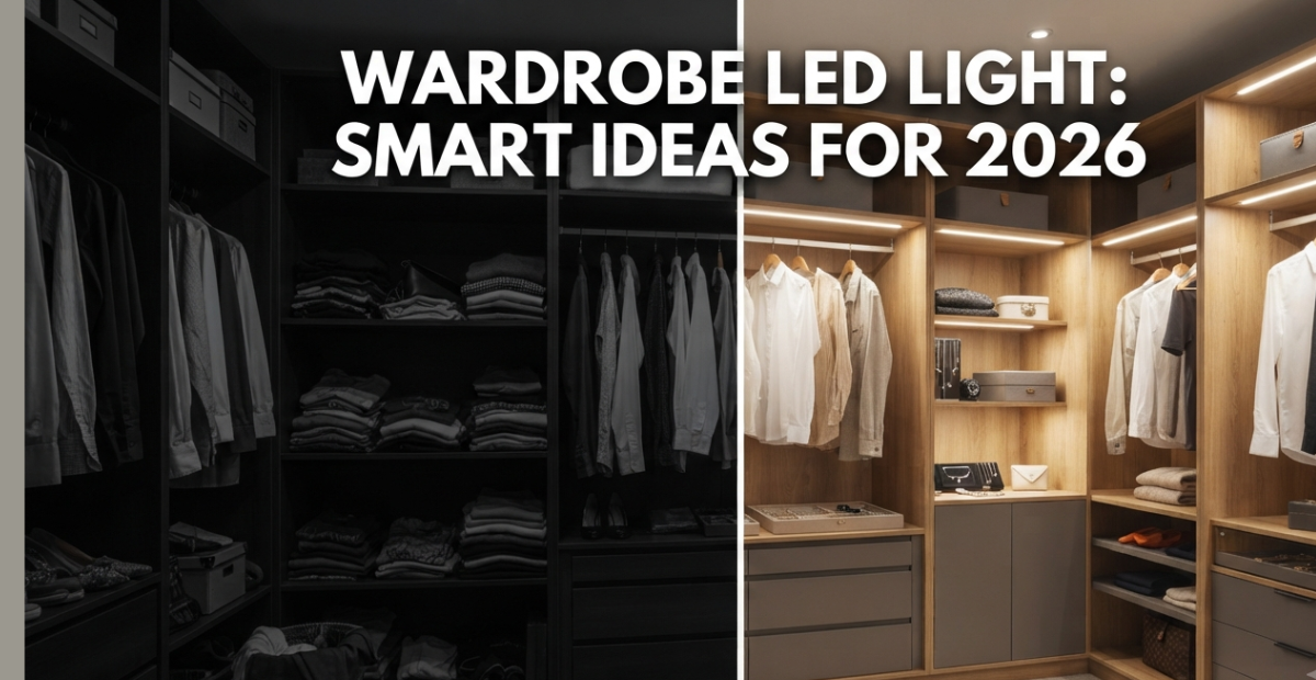 Wardrobe LED Light: Smart Ideas for Stylish Storage Spaces 1 Wardrobe LED Light: Smart Ideas for 2026 Home Storage