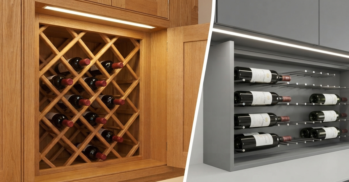 Best Wine Rack Inserts for Kitchen Cabinets Guide (2026)