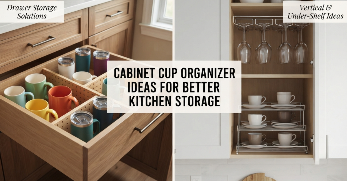 Cabinet Cup Organizer Ideas for Better Kitchen Storage 1 Cabinet Cup Organizer Ideas for Better Kitchen Storage