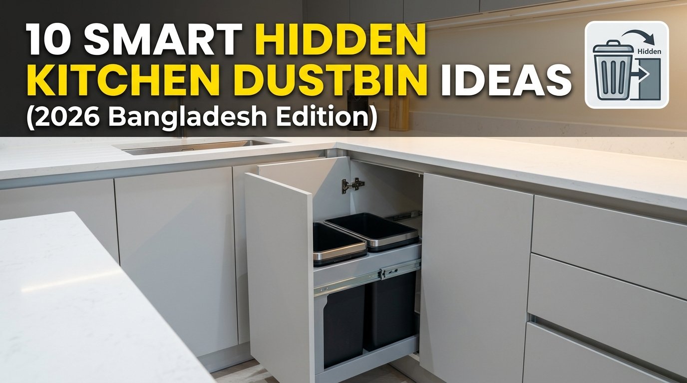 10 Smart Ideas for a Hidden Kitchen Cabinet Dustbin 1 How to Choose the Best Upward Opening Cabinet Hinges