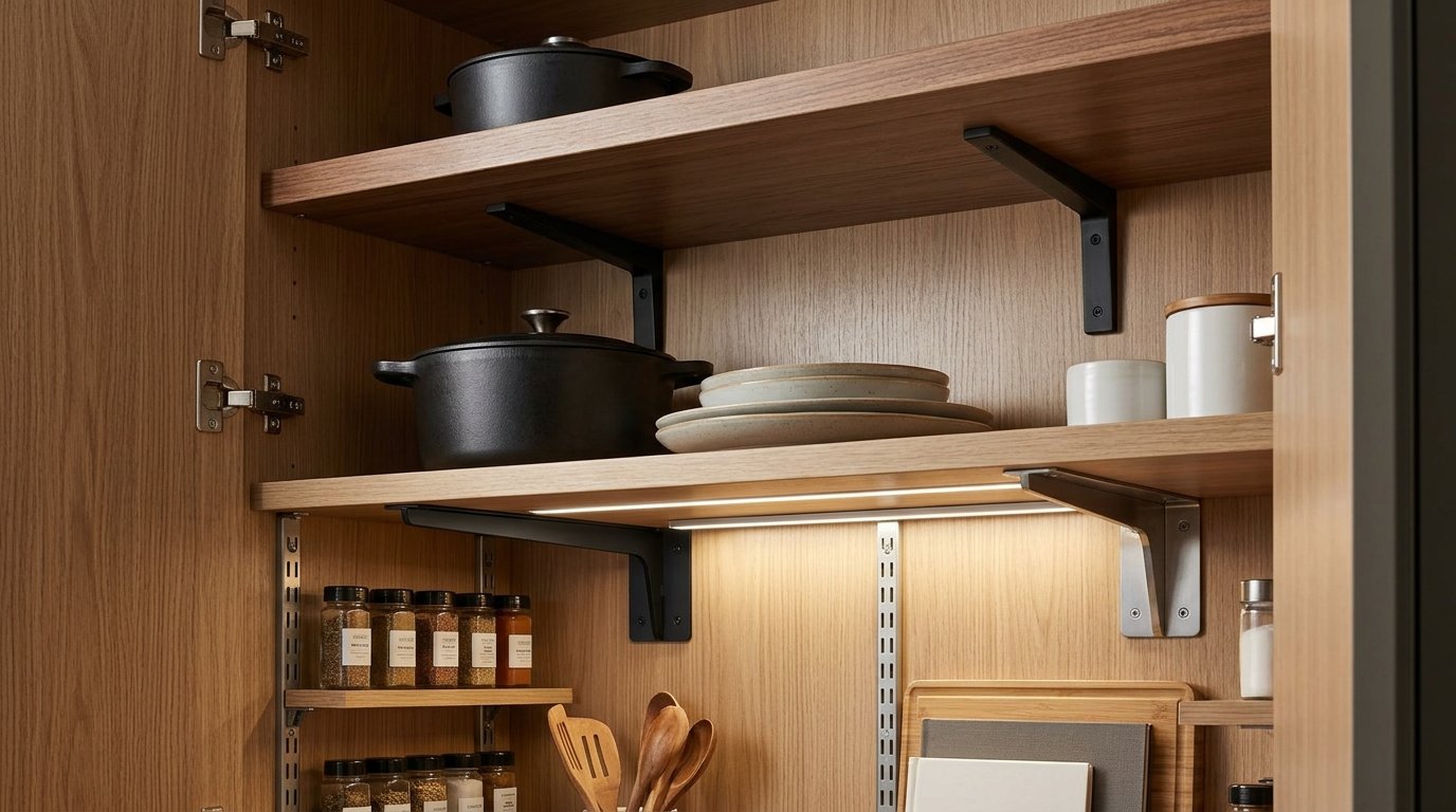 Best Cabinet Shelf Brackets for Strong and Stylish Storage