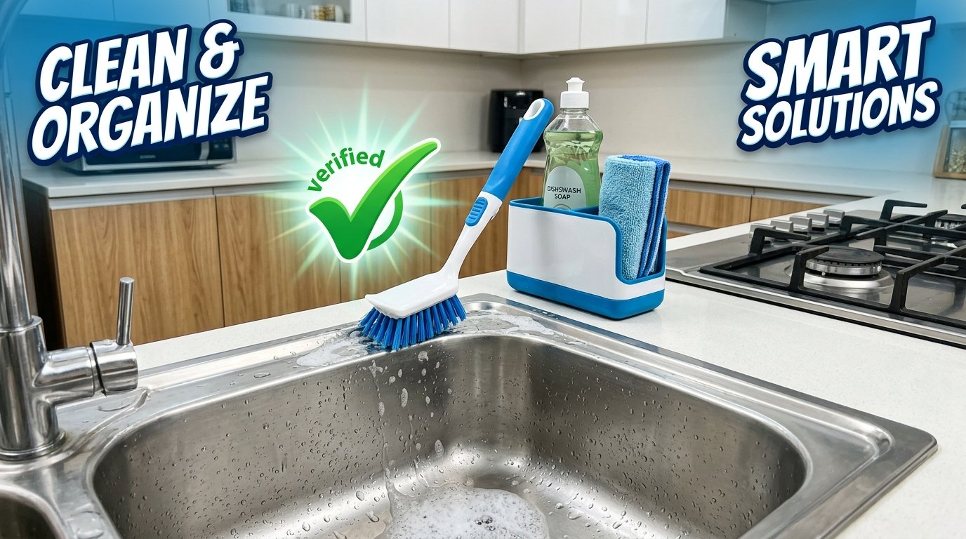 Kitchen Sink Cleaning Brush: Easy Ways to Clean Your Sink