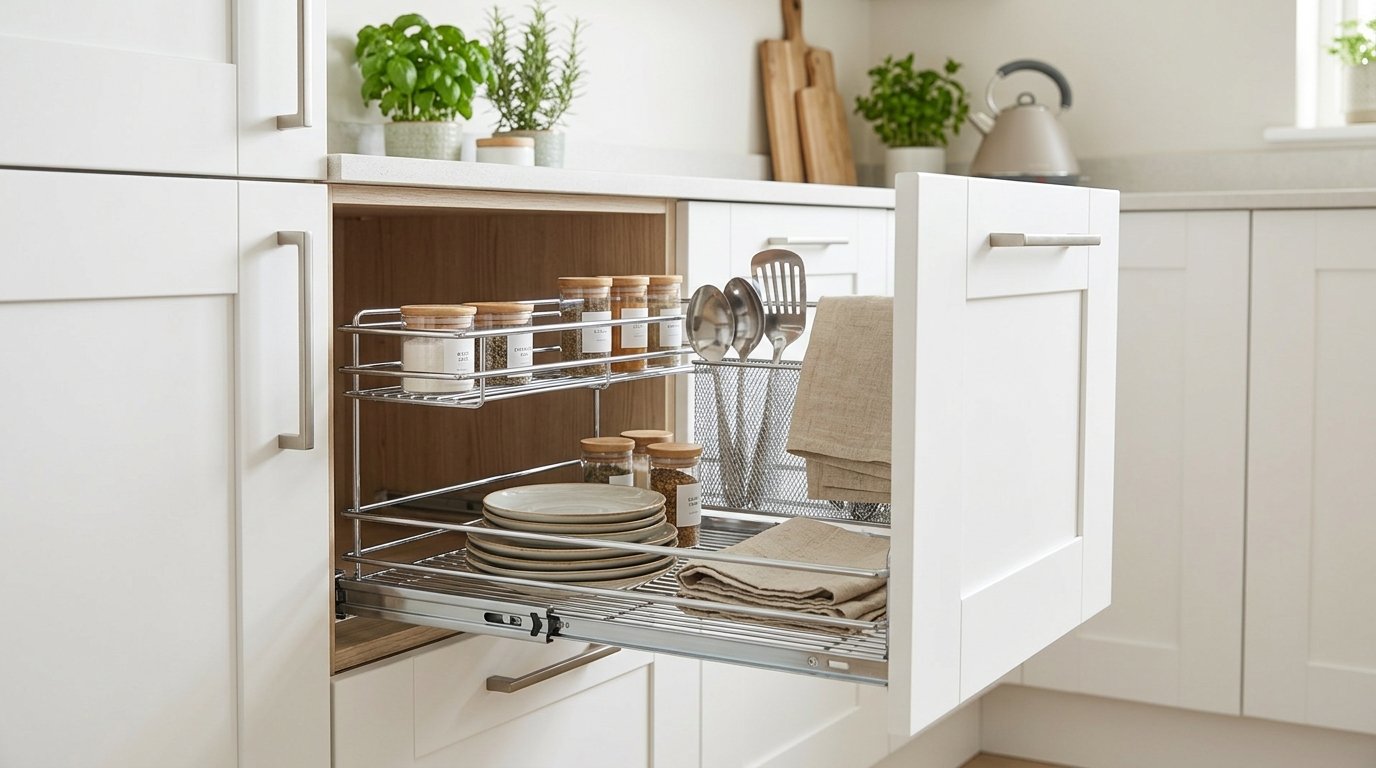 Cabinet Tray Organizer: Smart Storage for Modern Kitchens