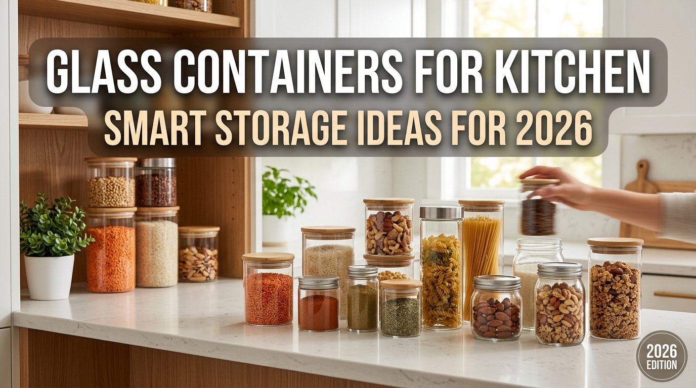 Glass Containers for Kitchen: Smart Storage Ideas for 2026