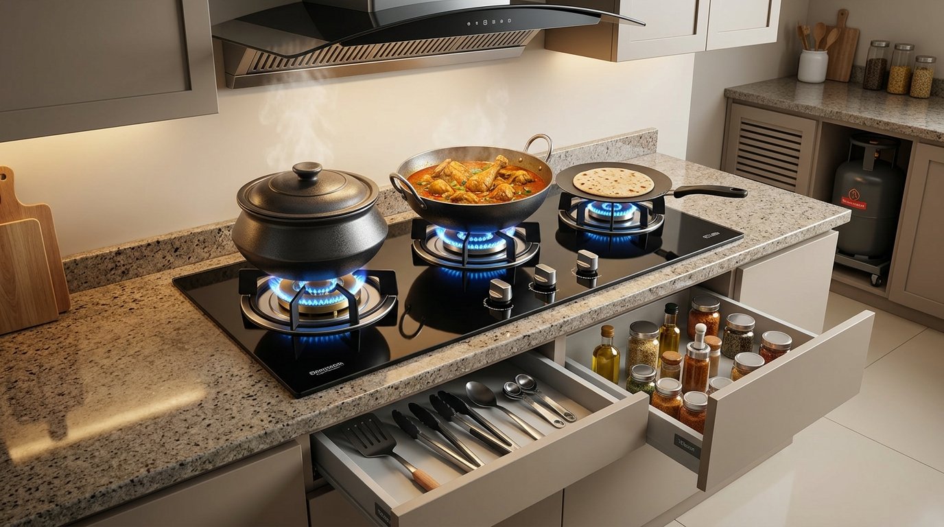 3 Burner Gas Stove: Smart Choice for Modern Home Kitchens! 1 3 Burner Gas Stove: Smart Choice for Modern Home Kitchens!