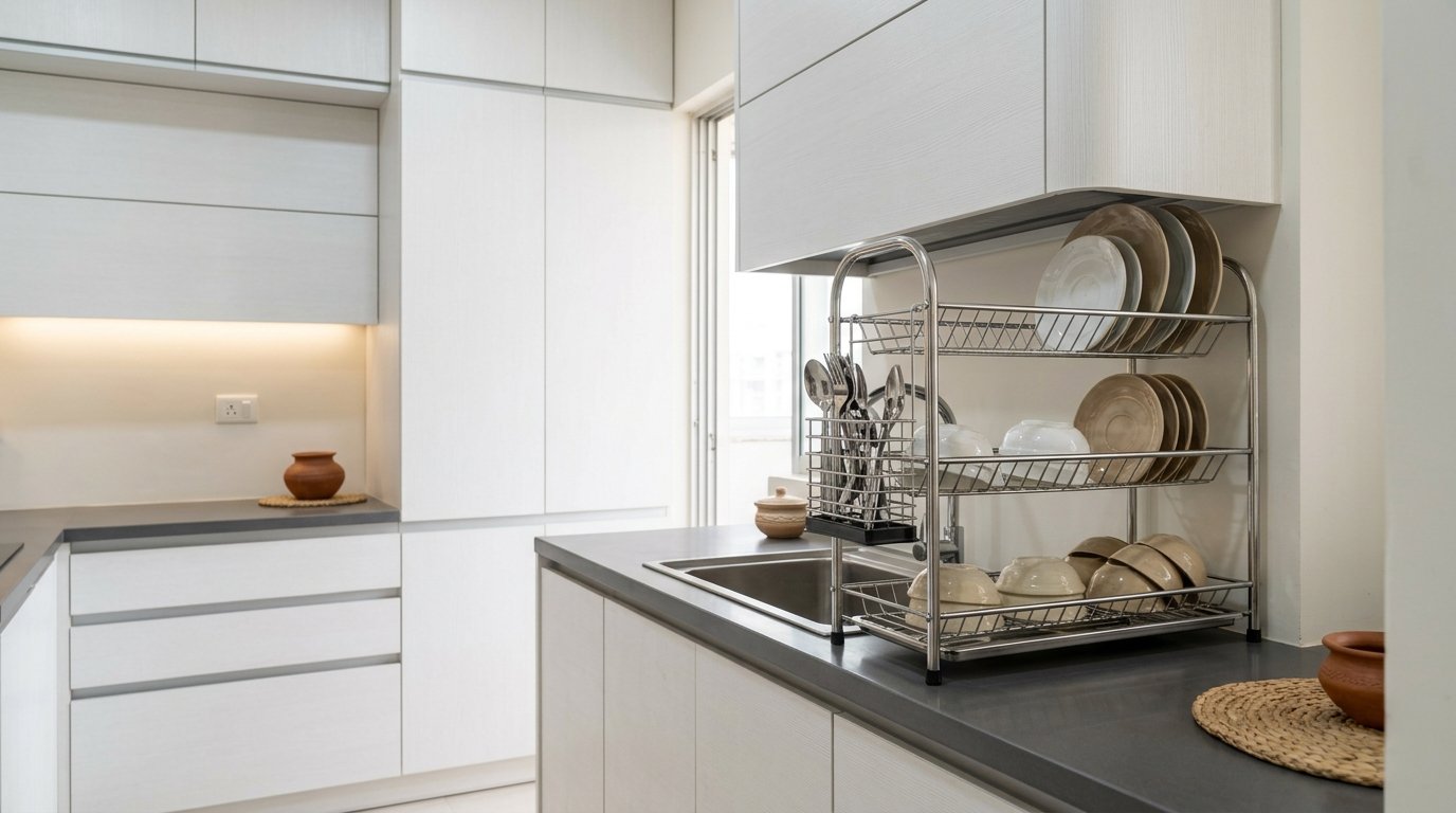 3 Tier Dish Rack: Smart Storage Ideas for Modern Kitchens! 1 3 Tier Dish Rack: Smart Storage Ideas for Modern Kitchens!
