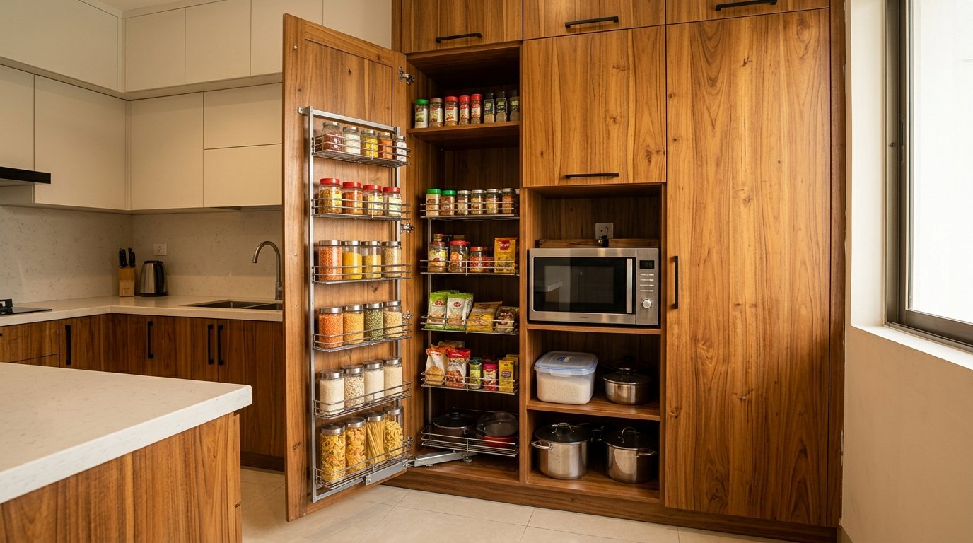 Tall Wood Cabinet Ideas for Stylish Kitchen Storage Spaces 1 Tall Wood Cabinet Ideas for Stylish Kitchen Storage Spaces