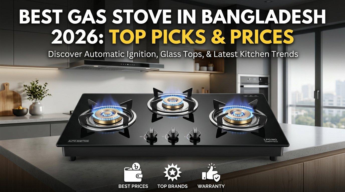 Best Gas Stove in Bangladesh: Top Picks, Features & Prices 1 Best Gas Stove in Bangladesh: Top Picks, Features & Prices