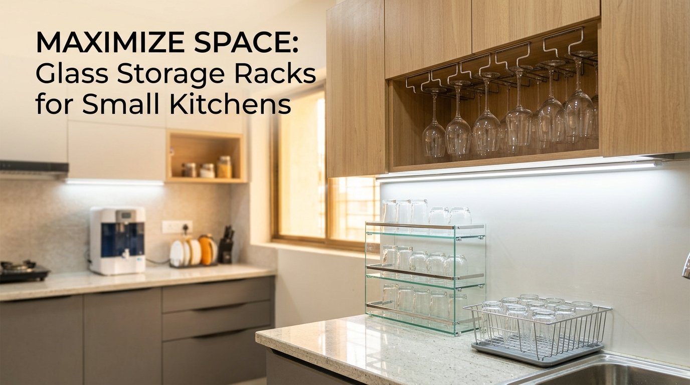How to Choose the Best Glass Storage Rack for Small Spaces