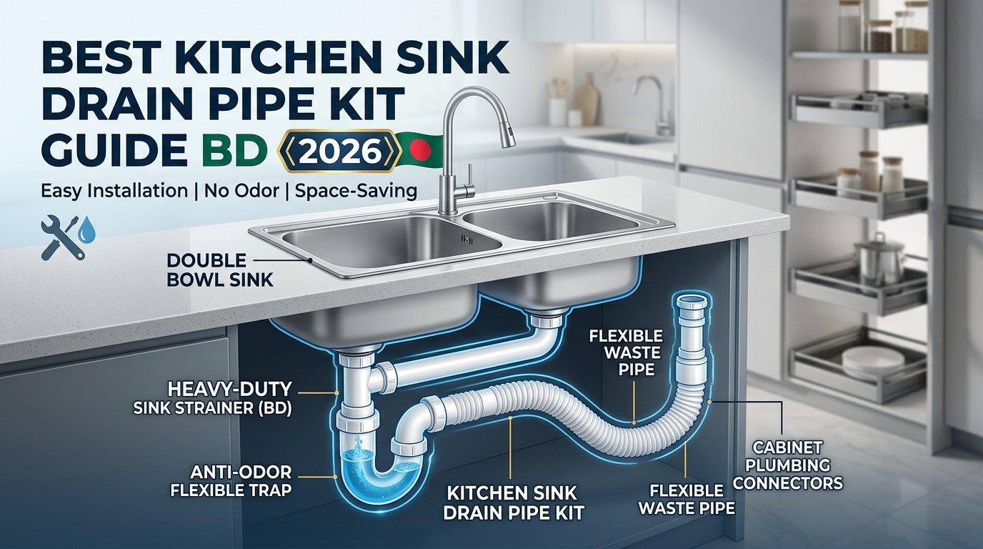 Kitchen Sink Drain Pipe Kit: Easy Guide to Choose the Best 1 Kitchen Sink Drain Pipe Kit: Easy Guide to Choose the Best