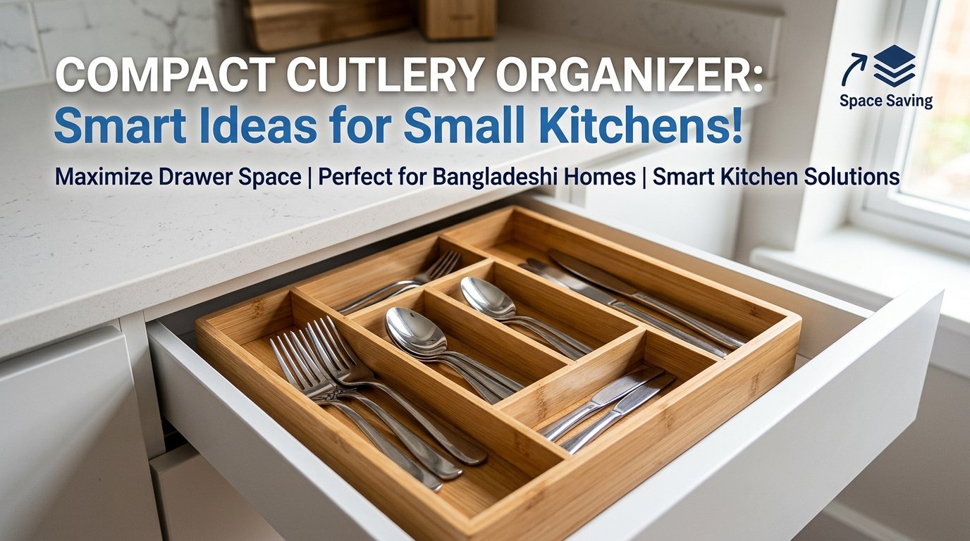 Compact Cutlery Organizer: Smart Ideas for Small Kitchens!