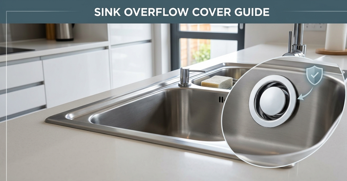 Sink Overflow Cover: Best Guide for a Cleaner Kitchen Sink 1 Best guide to sink overflow covers for a clean sink.