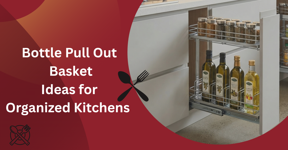 Bottle Pull Out Basket Ideas for Organized Kitchens 1 Bottle Pull Out Basket Ideas for Organized Kitchens