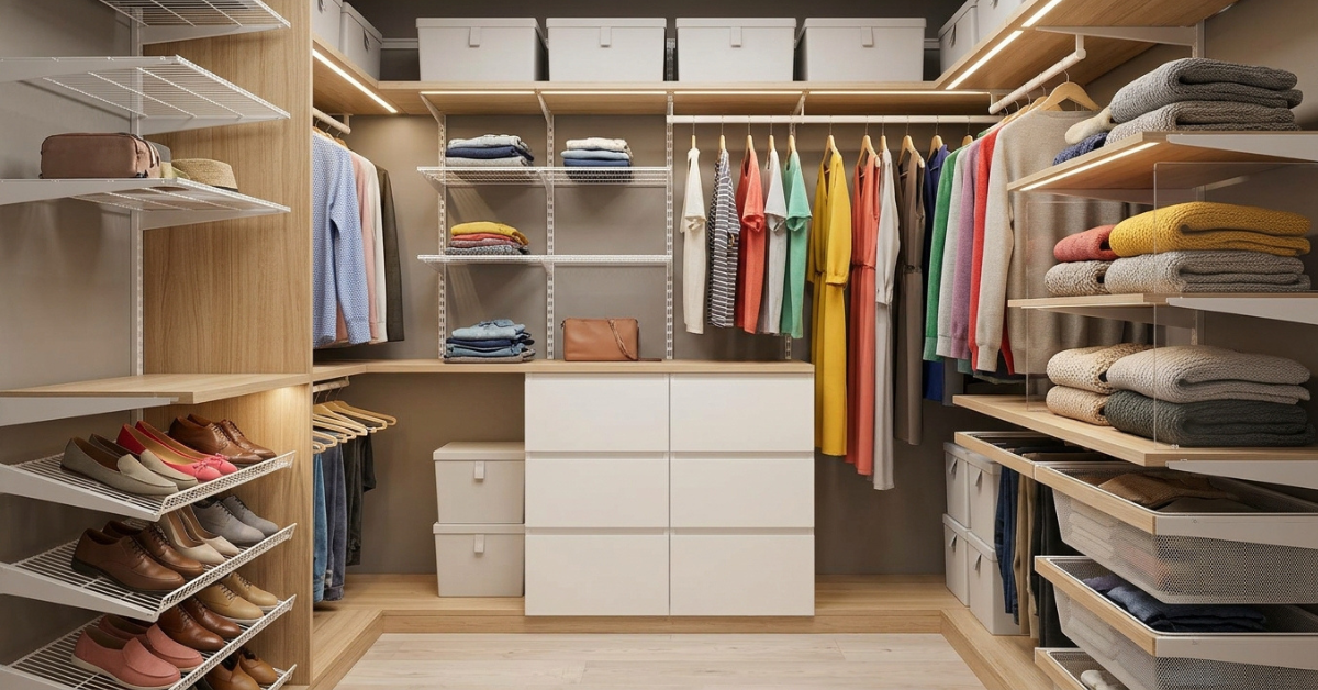 Best Closet Shelf System Ideas for a Neater Home