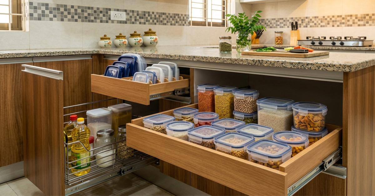 Food Container Organizer Ideas to Maximize Kitchen Storage 2 Food Container Organizers: Maximize Kitchen Storage