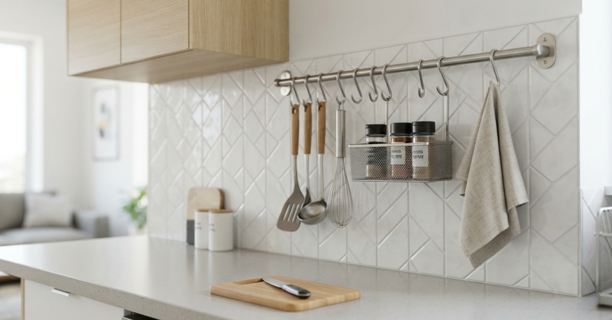 Kitchen Hanging Rod: Smart Storage Ideas for Modern Homes 3 Kitchen Hanging Rod: Smart Storage Ideas for Modern Homes