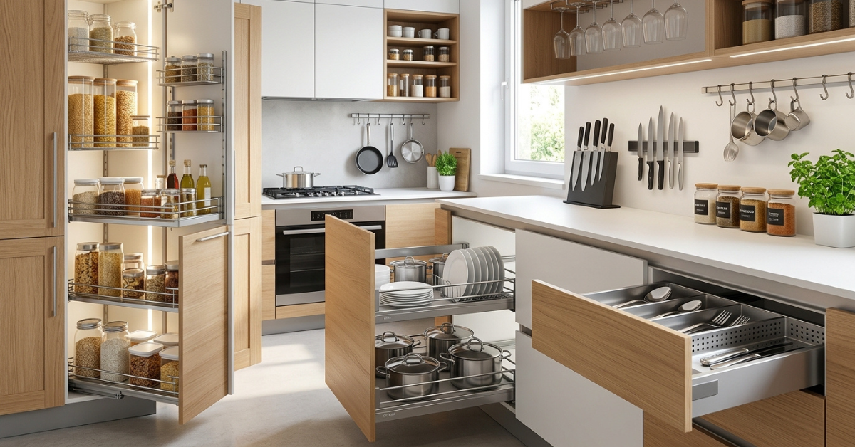 25 Clever Kitchen Storage Hacks to Maximize Every Inch
