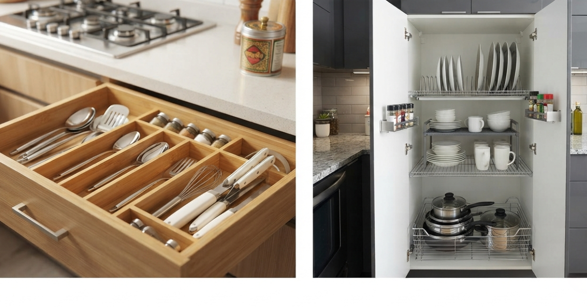 Kitchen Cabinet Divider: Maximize Storage Space with Ease 2 Kitchen Cabinet Divider: Maximize Storage Space