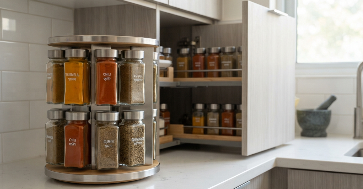 Rotating Spice Rack: Smart Kitchen Storage Ideas for 2026! 4 Rotating Spice Rack: Smart Kitchen Storage Ideas for 2026!