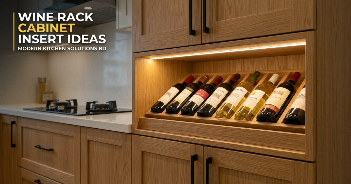 Wine Rack Cabinet Insert Ideas for Stylish Wine Storage
