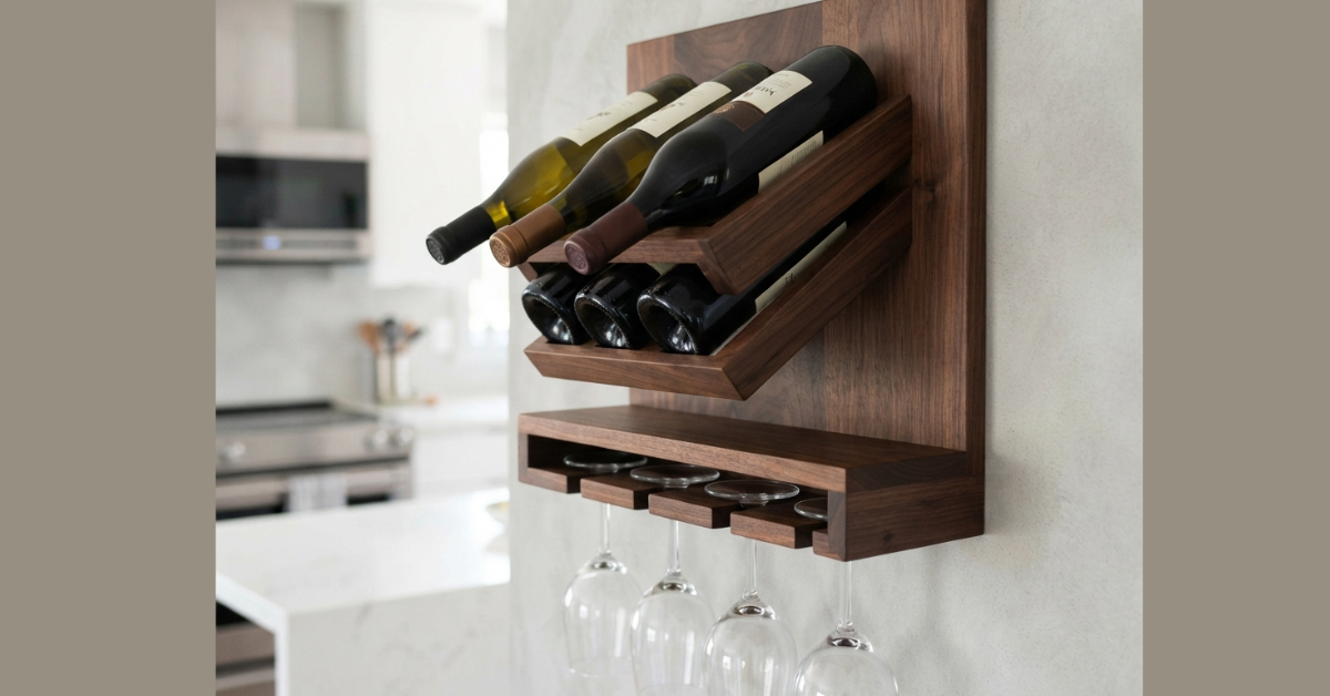 Wooden Wine Racks for Wall: Stylish Ideas & Tips | KitchenLink